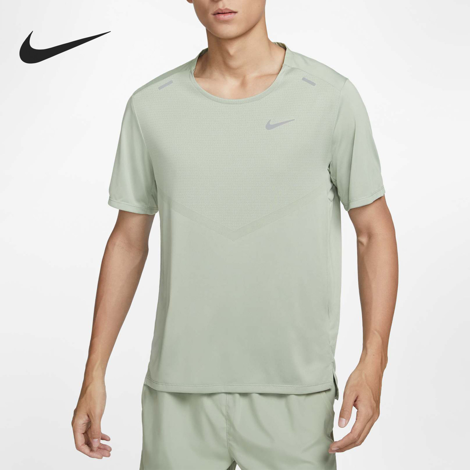 Nike/耐克正品秋季新款男士宽松训练健身跑步短袖CZ9185-372