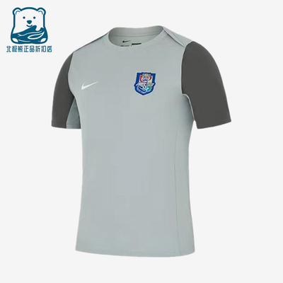 Nike/耐克正品男士透气吸湿排汗休闲短袖足球衣IQ7302-038
