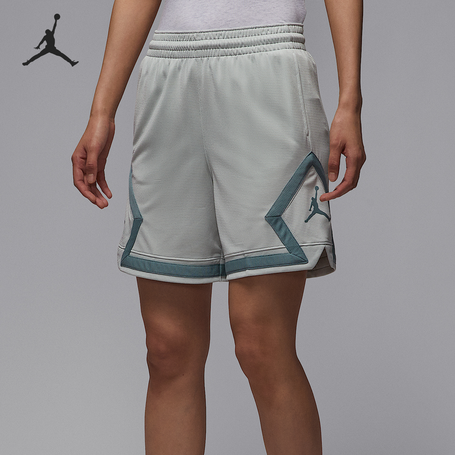 Nike/耐克正品JORDAN女士运动篮球透气训练短裤FB4589-034