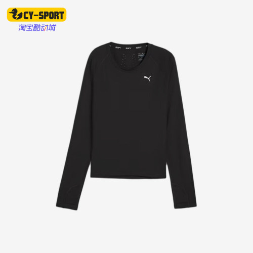 Puma/彪马正品Long Sleeve女士透气运动休闲针织长袖524962-01