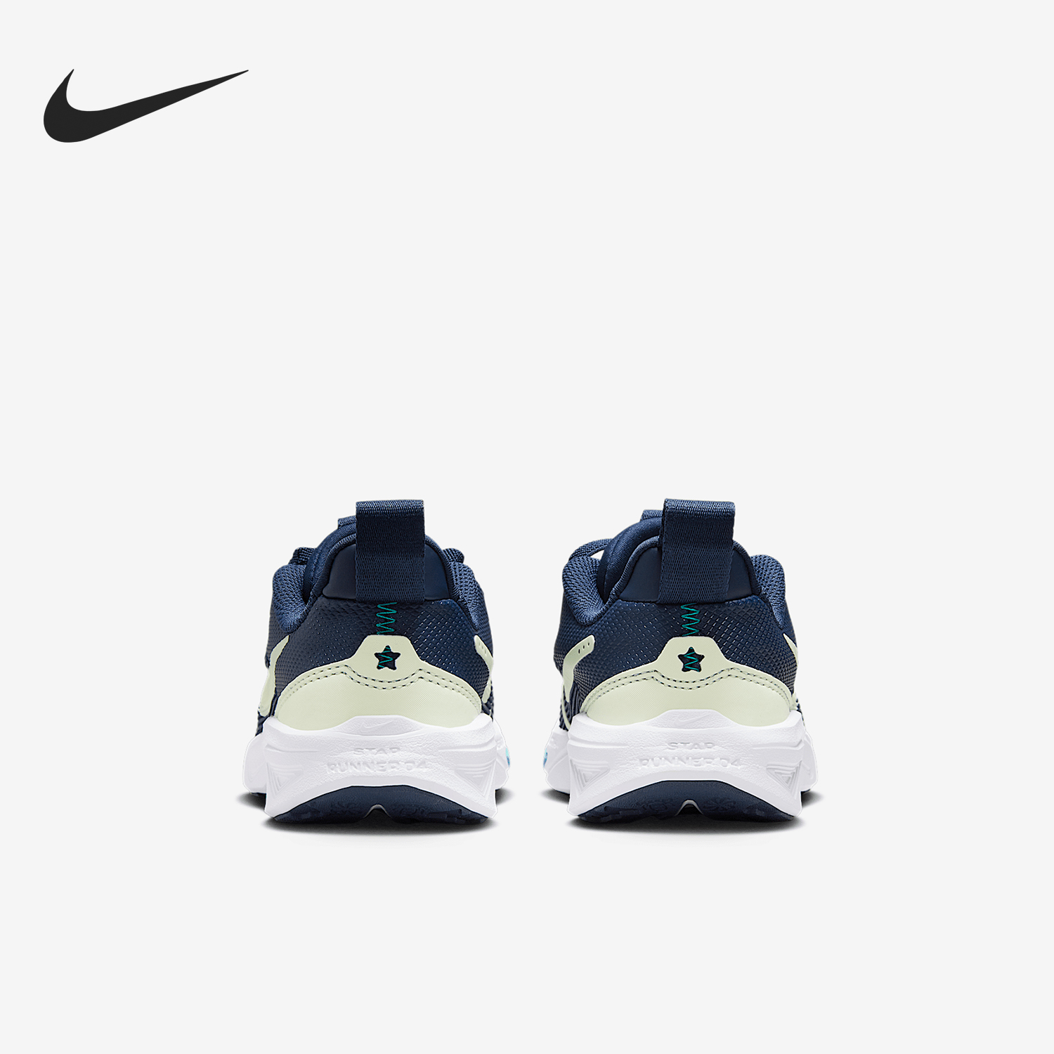 Nike/耐克正品2025小童轻便透气耐磨低帮跑步鞋DX7614-409