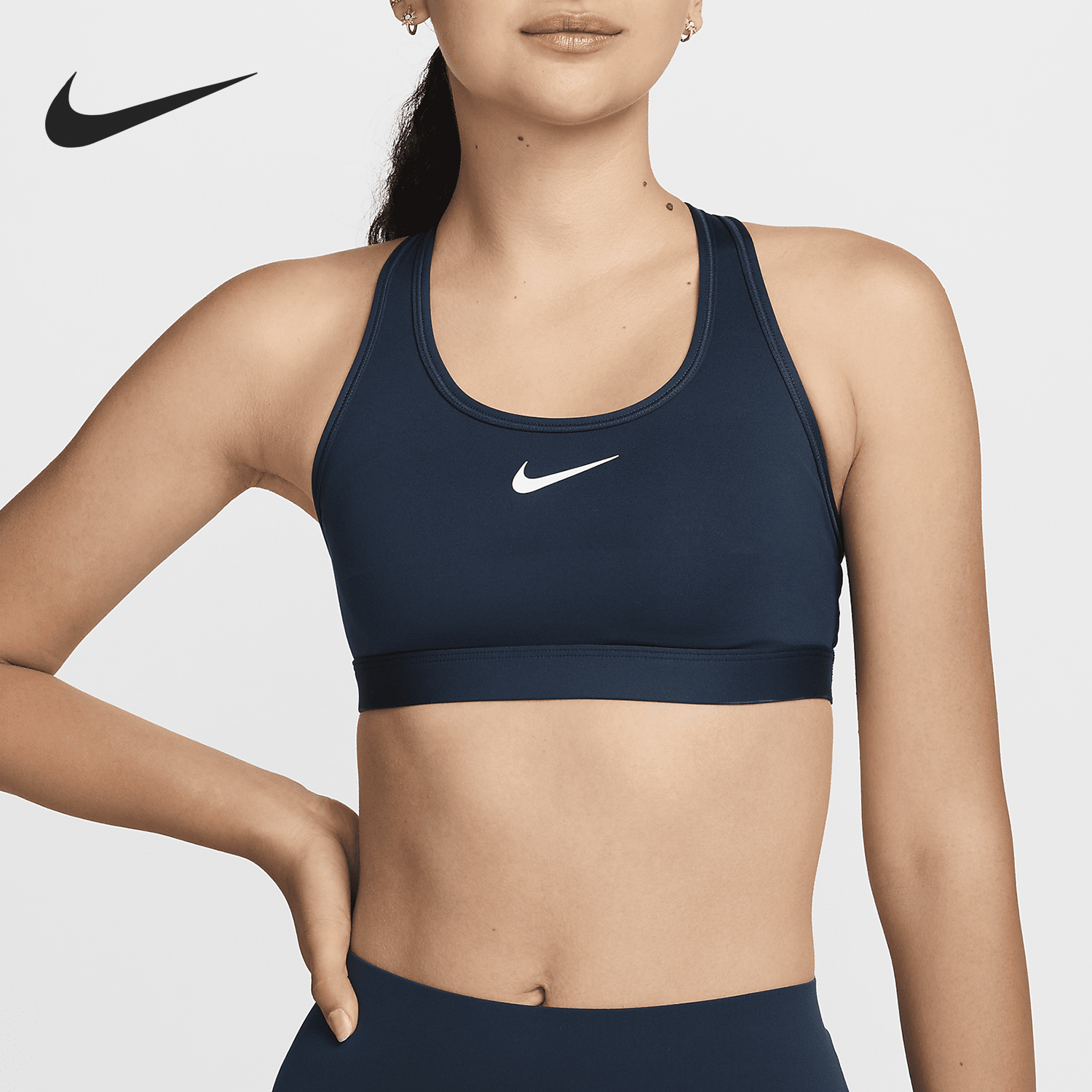 Nike/耐克正品Swoosh KYOKA女士运动训练内衣DX6822-478