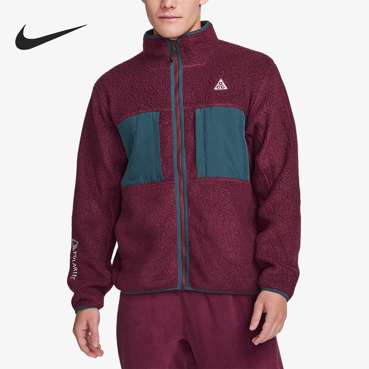 Nike/耐克正品新款男子AGG户外运动摇粒绒立领外套FN0373-681