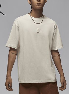 Nike/耐克正品JORDAN男士简约透气训练运动短袖T恤FZ1913-133