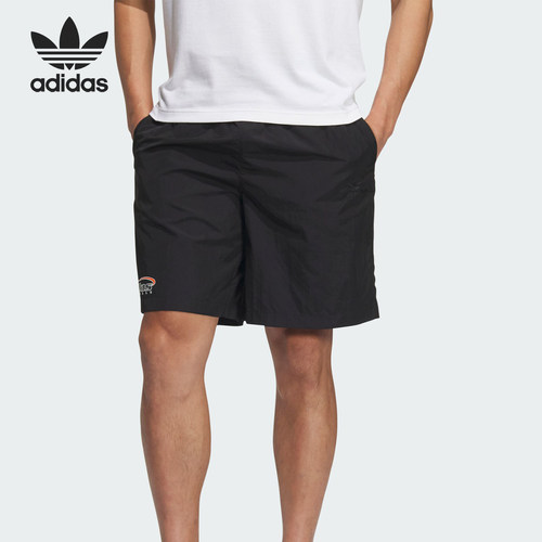 Adidas/阿迪达斯正品L LOGO SHORTS 男士运动短裤IW6312