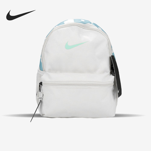 Nike/耐克正品新款女灰白色简约织物休闲双肩背包BA59-104