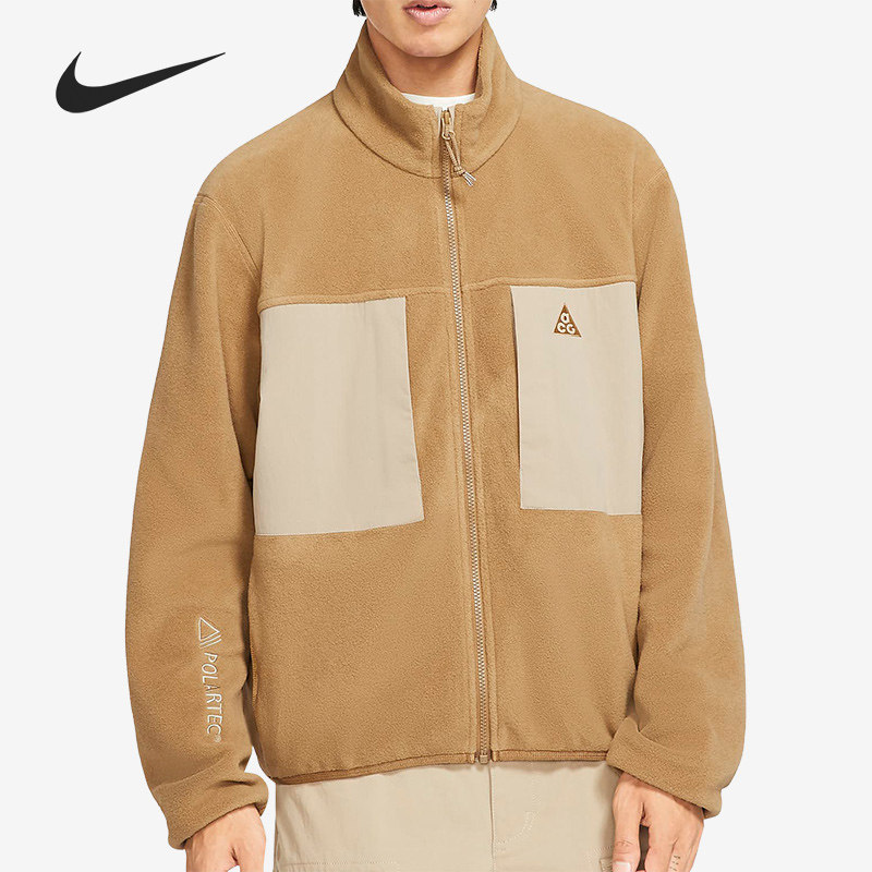 Nike/耐克正品新款ACG系列男子运动休闲起绒拉链上衣外套 CV0652