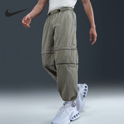 Nike/耐克正品2025 Tech男士运动梭织可拆卸长裤HJ2949-320