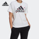 阿迪达斯正品 T恤 当季 女子休闲圆领透气短袖 GL0870 新款 Adidas