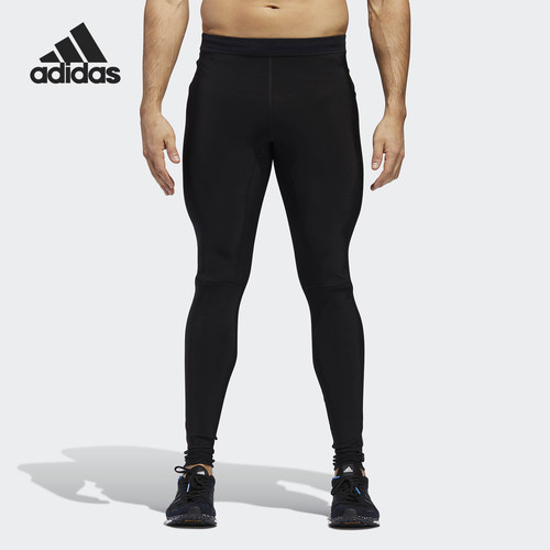 Adidas/阿迪达斯正品男子19冬新款紧身裤跑步训练运动长裤 CY5816