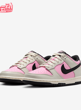 Nike/耐克正品Dunk Low GS女子大童运动复古系带板鞋FB9109-601