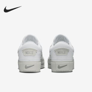 女士低帮休闲运动厚底板鞋 Nike 耐克正品 25新款 100 HQ2307