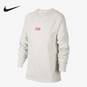 耐克正品 DRI FIT大童套头运动休闲美式 Nike 复古卫衣DX5372 072