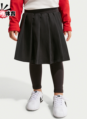 Nike/耐克正品2025冬季款婴童耐穿运动紧身休闲连裤裙IU5443-010