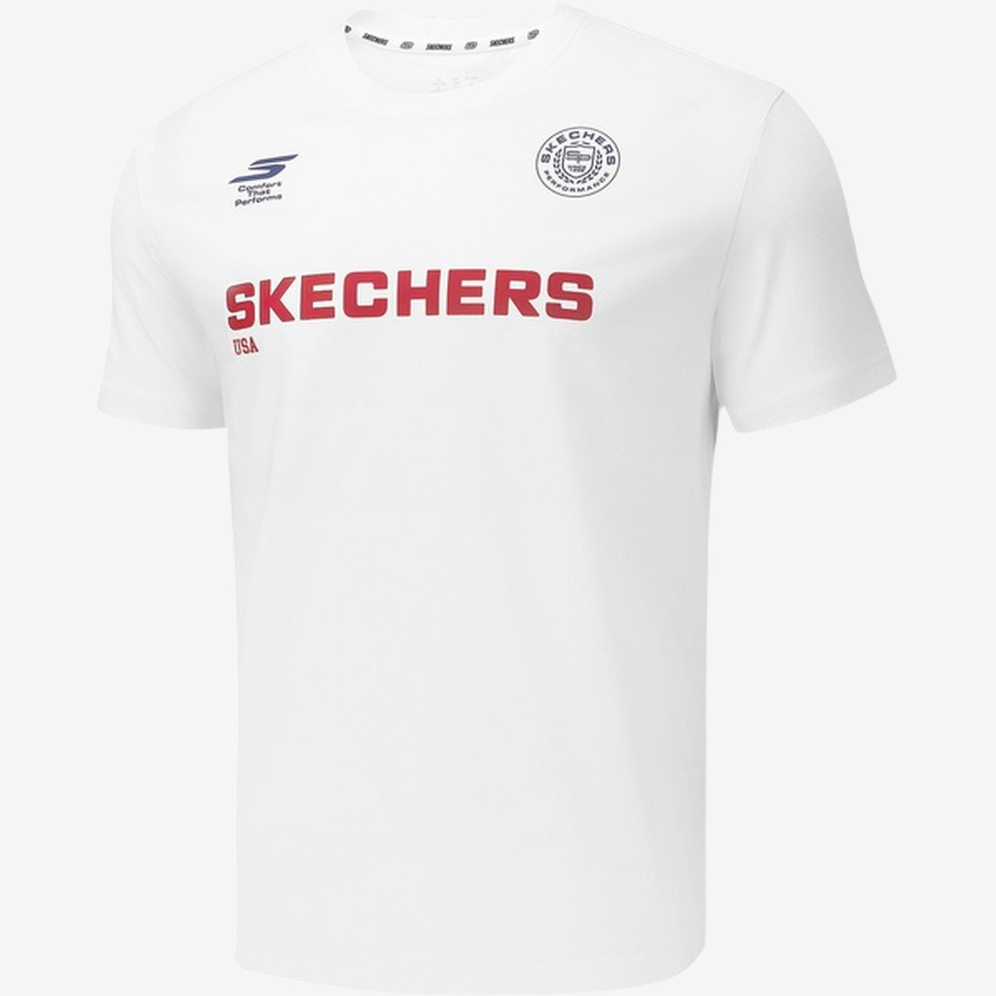 Skechers斯凯奇正品儿童世界杯主题经典套头短袖T恤P226U094-0019