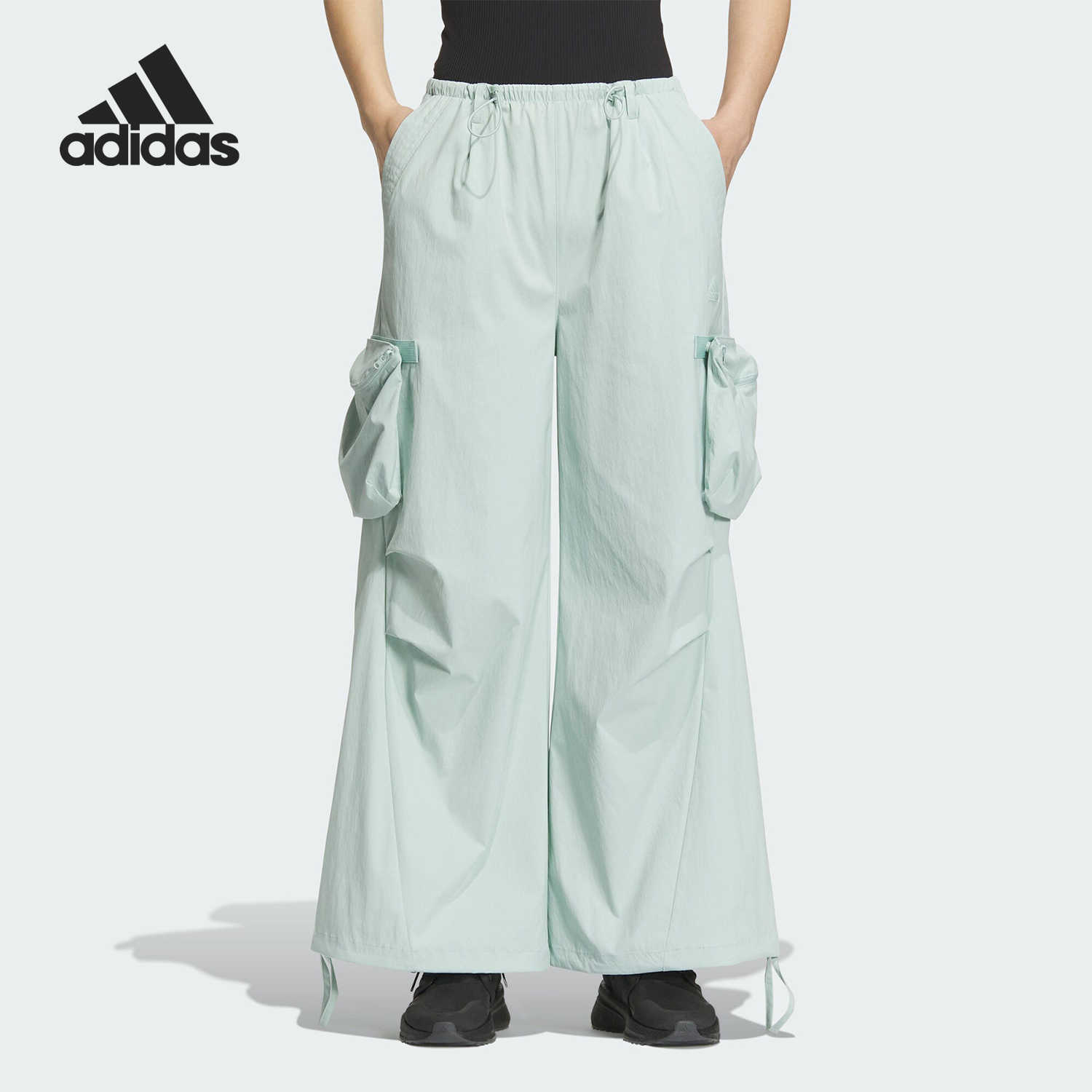 Adidas/阿迪达斯女士运动伞裤
