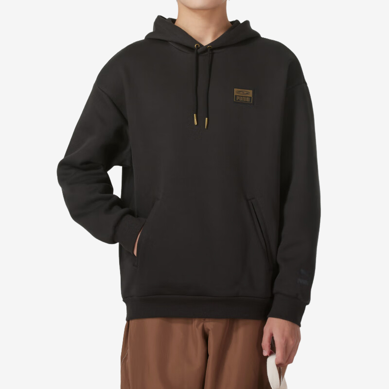 Puma/彪马正品2024秋季新款男女宽松运动跑步透气套头卫衣