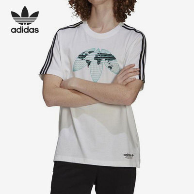 Adidas/阿迪达斯正品当季新款三叶草男子运动T恤HF4907