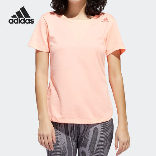 Adidas/阿迪达斯正品当季新款女子休闲时尚运动短袖T恤 GF1960