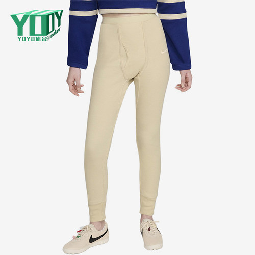 Nike/耐克正品2025男士休闲针织松紧腰耐穿束脚长裤FQ4568-120