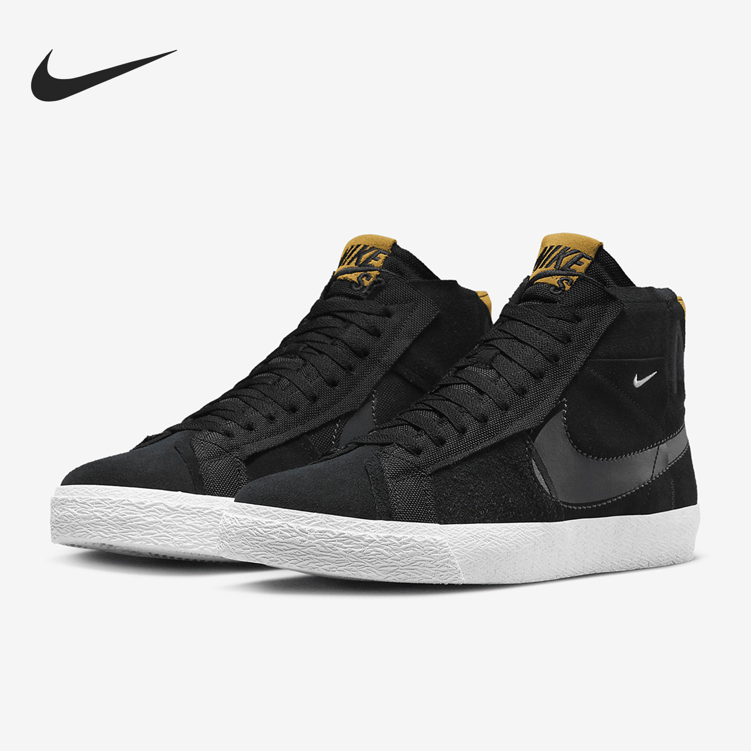 Nike/耐克官方正品SB Blazer Zoom男女同款运动休闲鞋DV7898-001