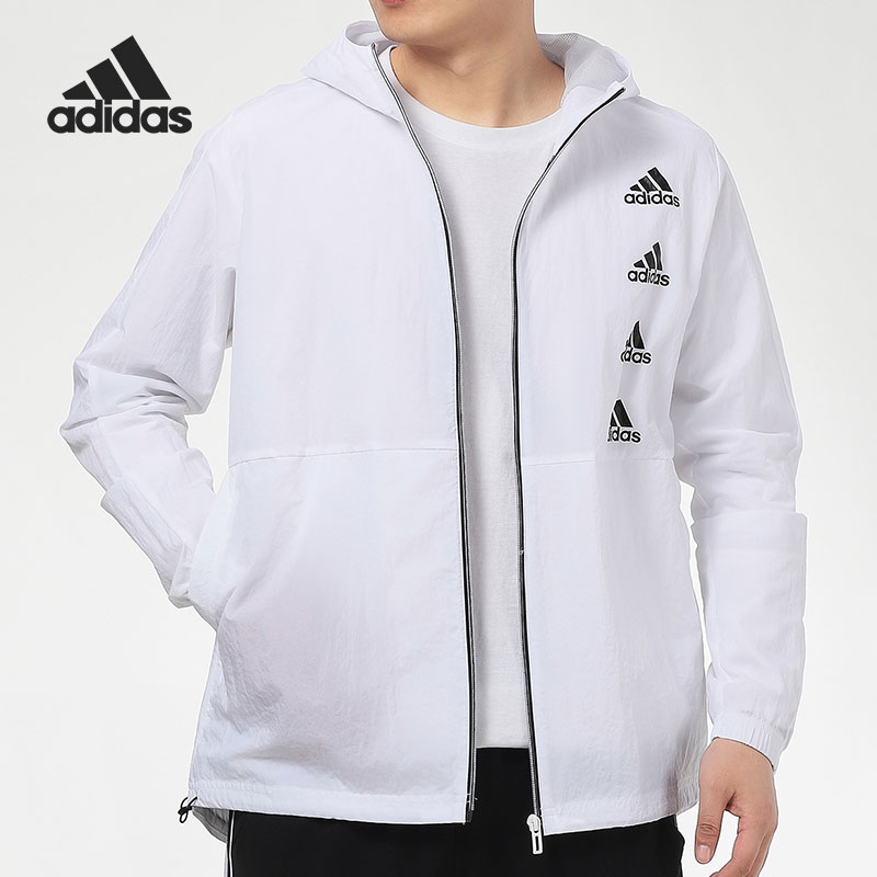 阿迪达斯男子运动休闲夹克外套