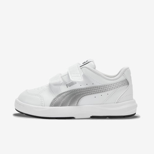Puma彪马正品EVOLVE COURT小童魔术贴透气休闲板鞋389145-11