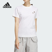 阿迪达斯正品 女士运动休闲短袖 TEE2 T恤JD5250 GFX Adidas