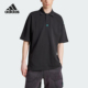 阿迪达斯正品 宽松翻领polo衫 2025夏季 男士 JC8231 款 Adidas