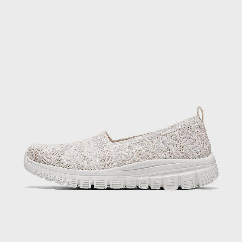 Skechers/斯凯奇正品春夏款女士一脚蹬低帮简约运动休闲鞋100838