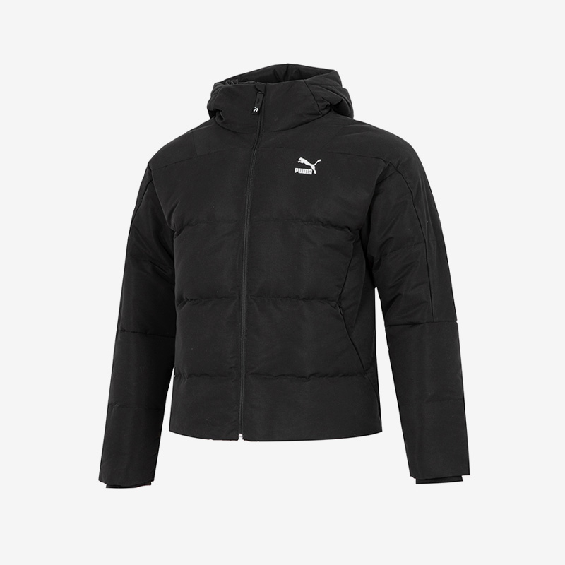 Puma/彪马 正品当季新款男子运动保暖连帽羽绒服537685-01