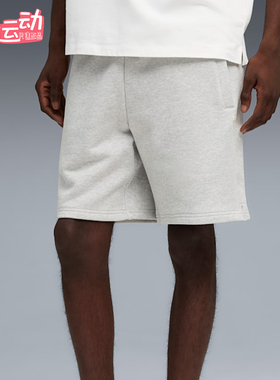 Puma/彪马正品SELECTESENTIALS新款男经典浅灰色短裤634776-04