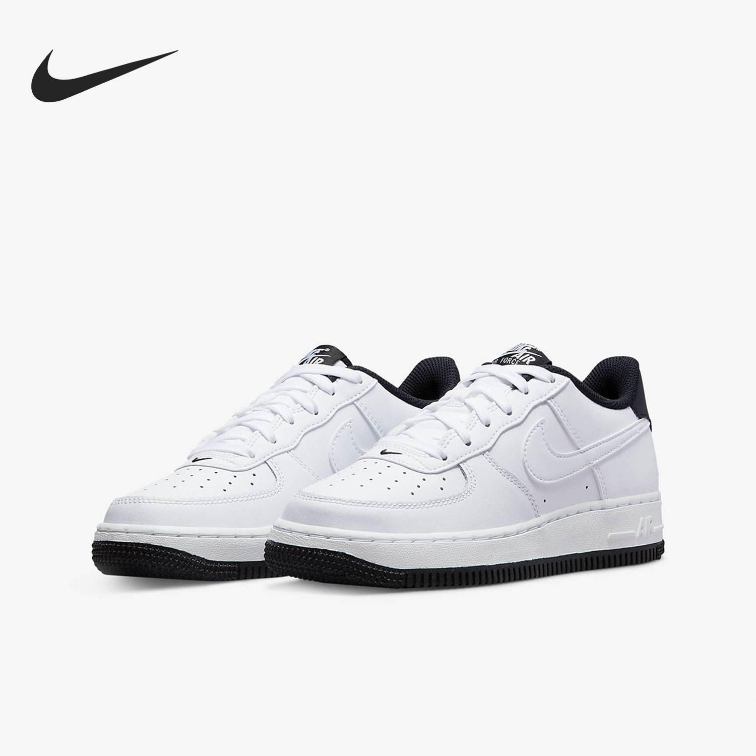 Nike/耐克正品AIR FORCE 1 AF1女子GS大童时尚板鞋DV1331-100
