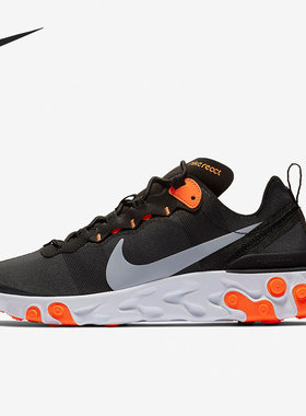 Nike/耐克正品React Element 55男子低帮跑步鞋BQ6166-006