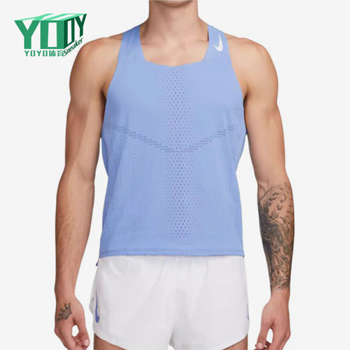 Nike/耐克正品男士时尚宽松透气圆领修身无袖T恤DM4625-450
