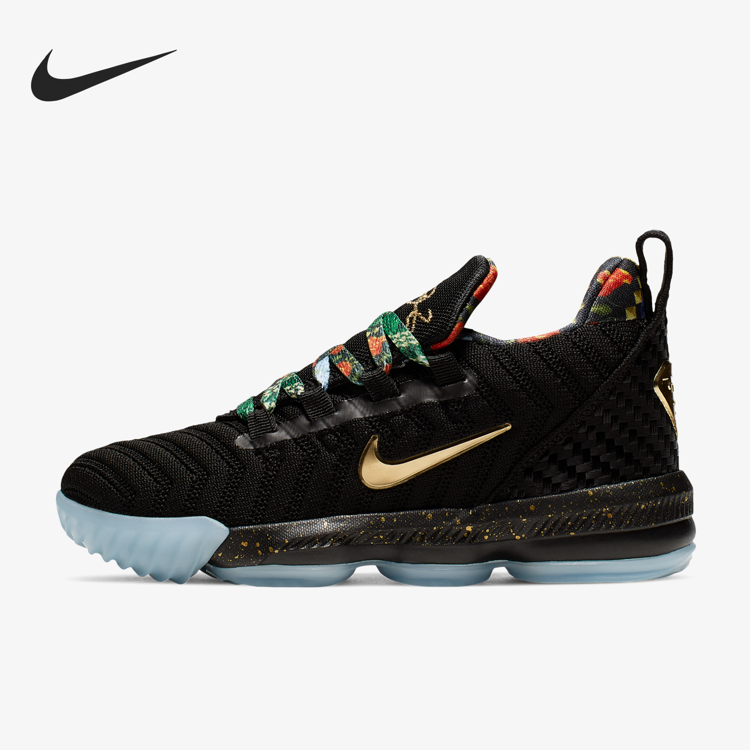 Nike/耐克正品运动小童网面透气缓震防滑篮球鞋CJ6707-001