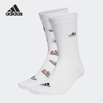 阿迪达斯男女运动袜子