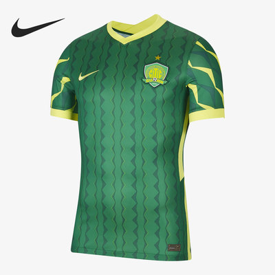 Nike/耐克正品当季赛季北京中赫国安球员版男子球衣T恤CU1277-303