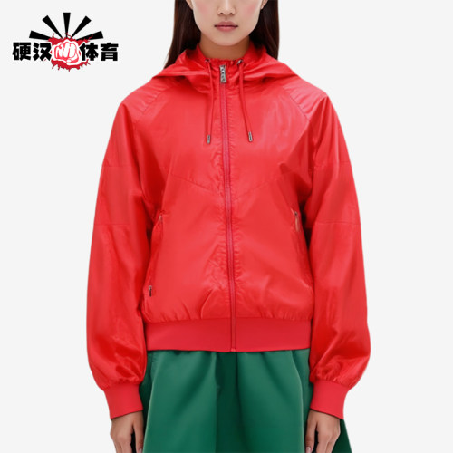 Nike/耐克正品女士运动梭织薄款耐磨防风夹克外套528307-690