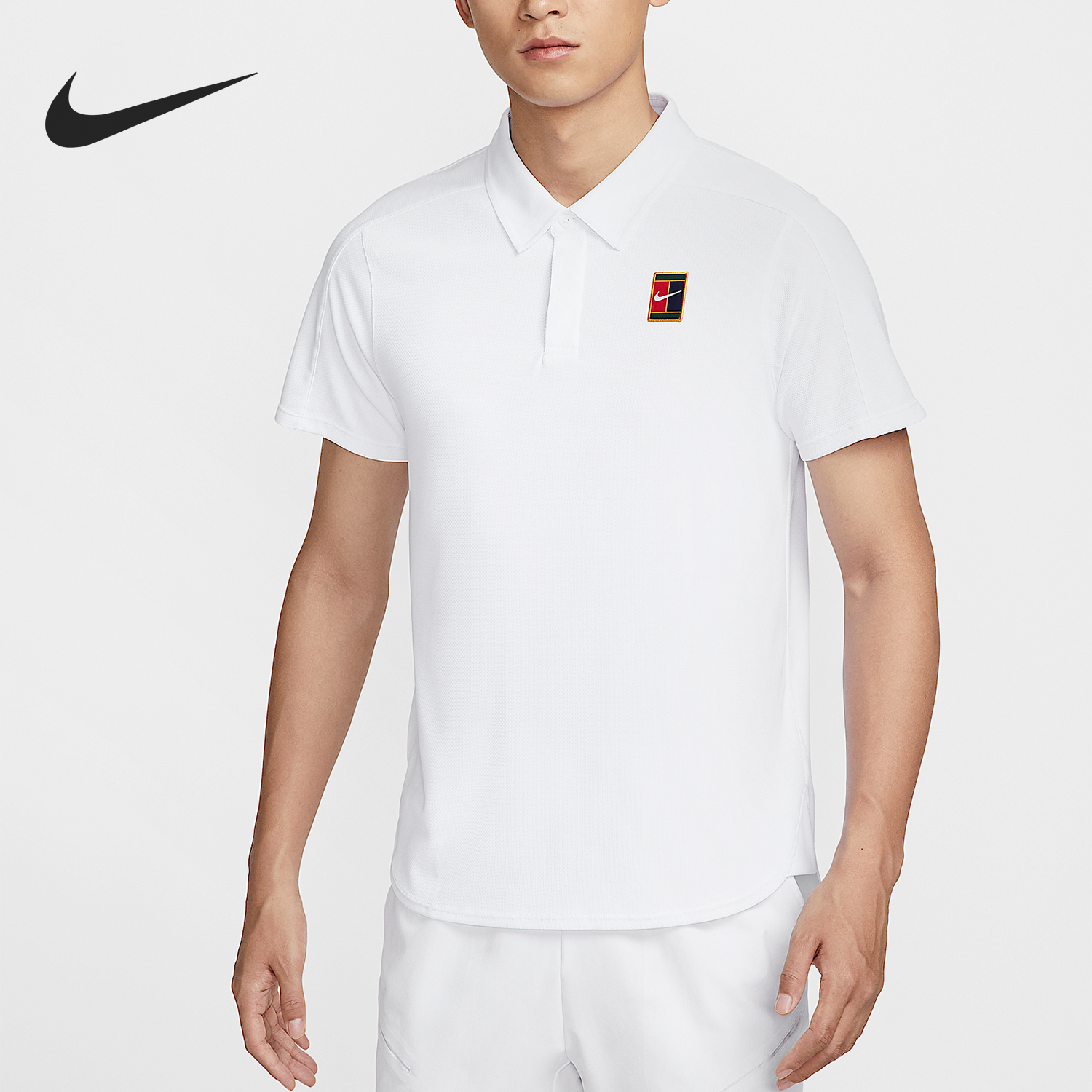 Nike/耐克正品Dri-FIT 男士翻领修身透气POLO衫FZ6942-100