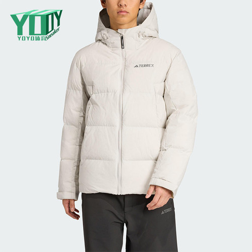 Adidas/阿迪达斯正品冬季男士运动户外拒水防风经典羽绒服JV8722