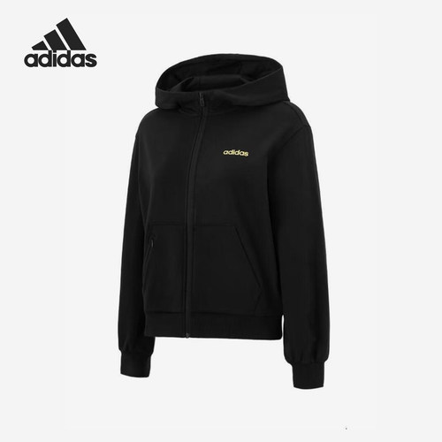 Adidas/阿迪达斯正品2025春夏款女士宽松针织休闲外套KA1506