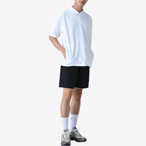 New Balance新百伦正品MET 24男休闲运动短袖T恤AMT55003-WT