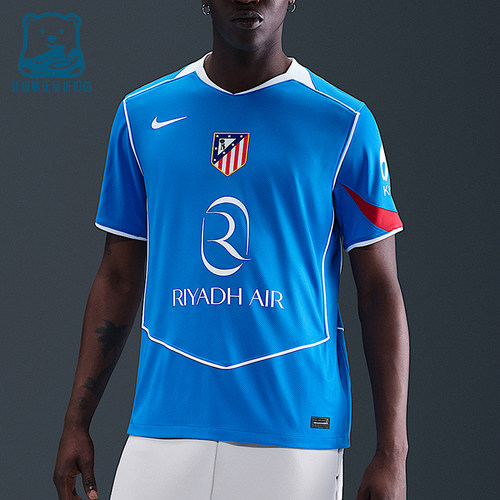 Nike/耐克正品Dri-FIT男士透气训练足球比赛运动短袖HM3200-407