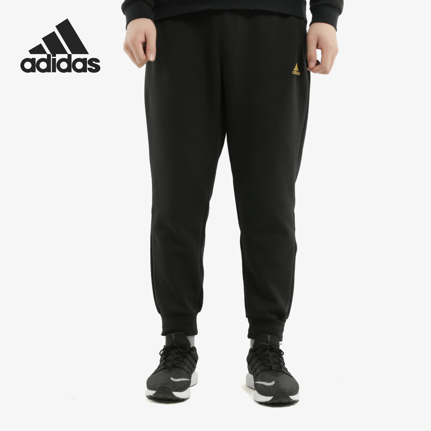 Adidas/阿迪达斯正品春季新品 男子针织休闲运动长裤 FM9274