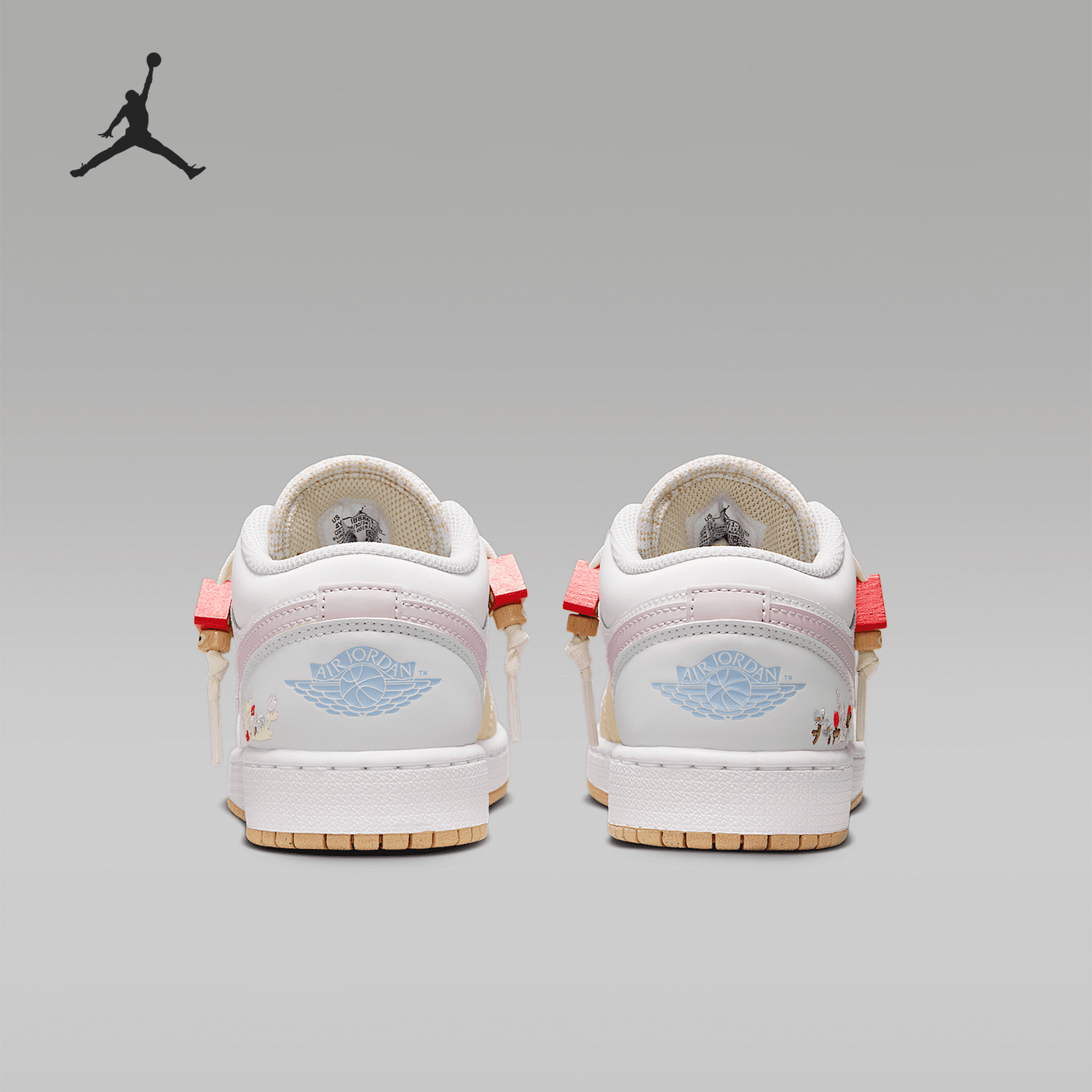Nike/耐克正品JORDAN GS女子大童经典轻便篮球鞋IB8861-151