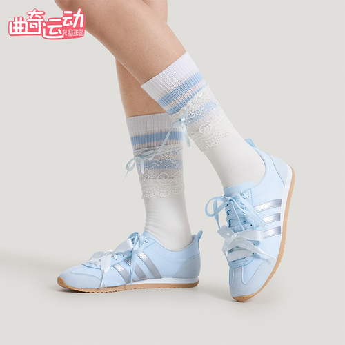 Adidas/阿迪达斯正品2026春季款男女低帮薄底运动休闲鞋KH5559