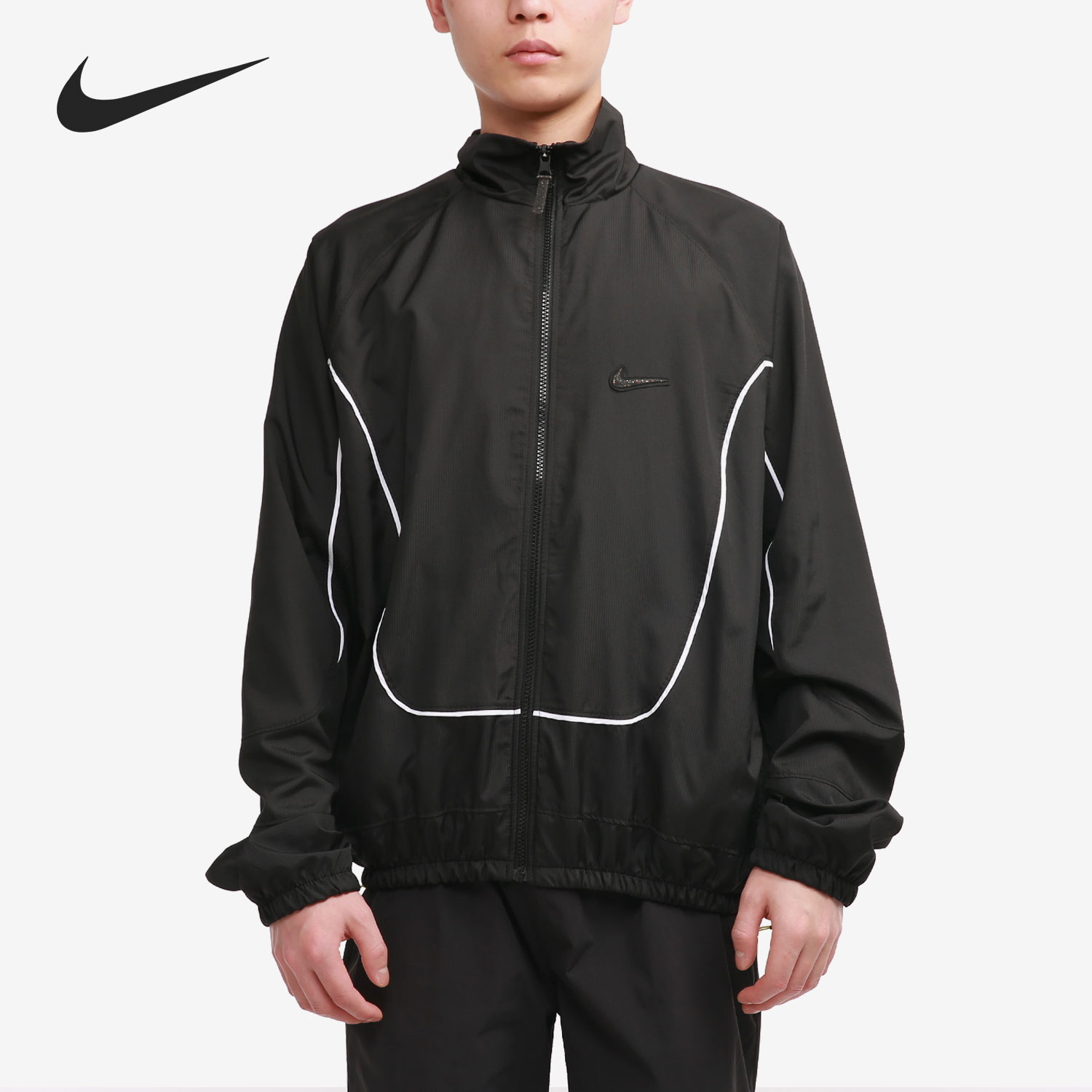耐克正品男子运动立领防风夹克