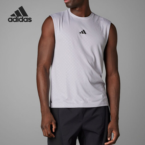 Adidas/阿迪达斯正品POWER TANK男士运动透气健身背心JD8458