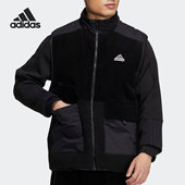 新款 Adidas 当季 正品 男子运动保暖背心马甲HG1844 阿迪达斯